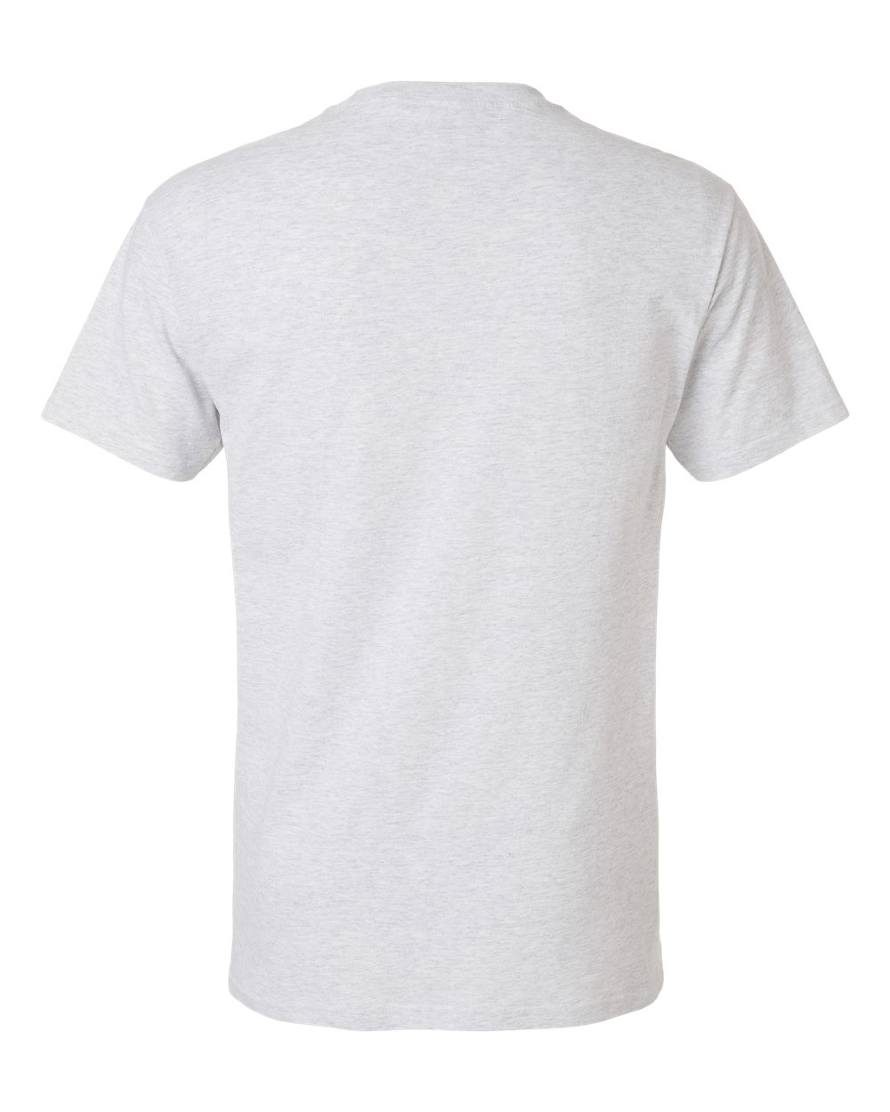 Men's Gold Soft Touch T-Shirt - Back - B01542073 - Ash