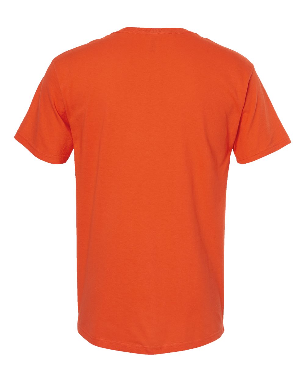 Men's Gold Soft Touch T-Shirt - Back - B01542323 - Burnt Orange