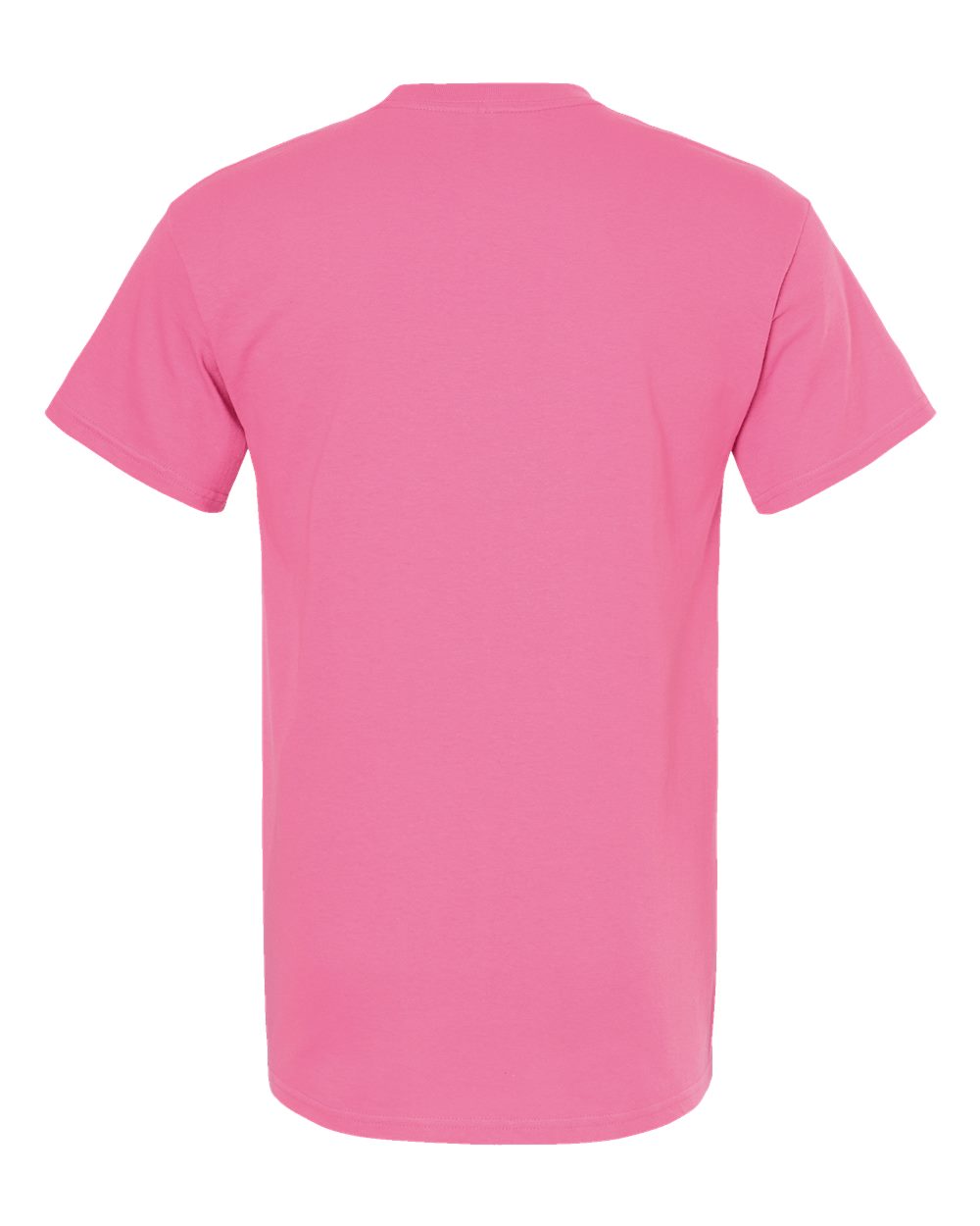 Men's Gold Soft Touch T-Shirt - Back - B01542563 - Azalea
