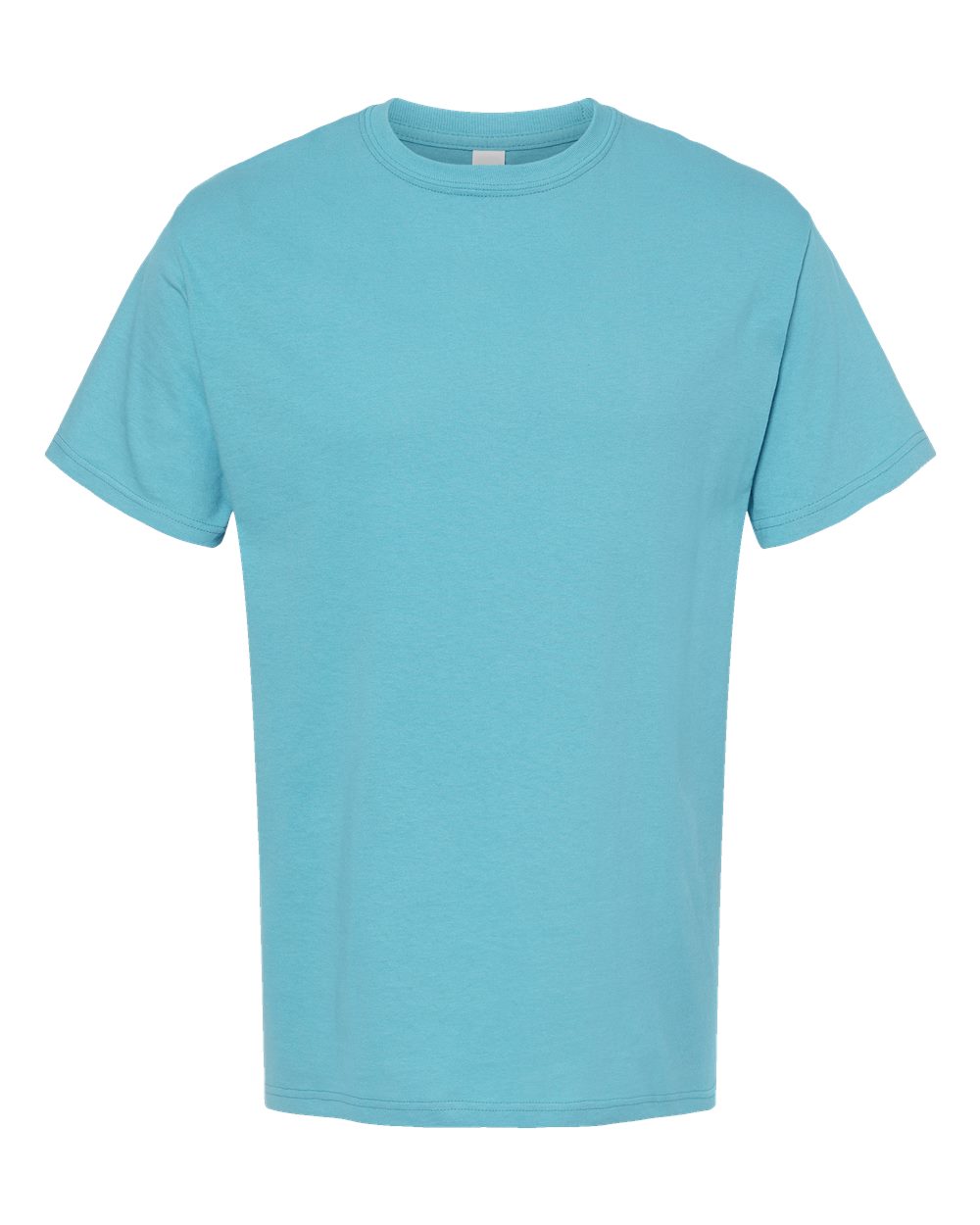 Men's Gold Soft Touch T-Shirt - Front - B01542023 - Diving Blue