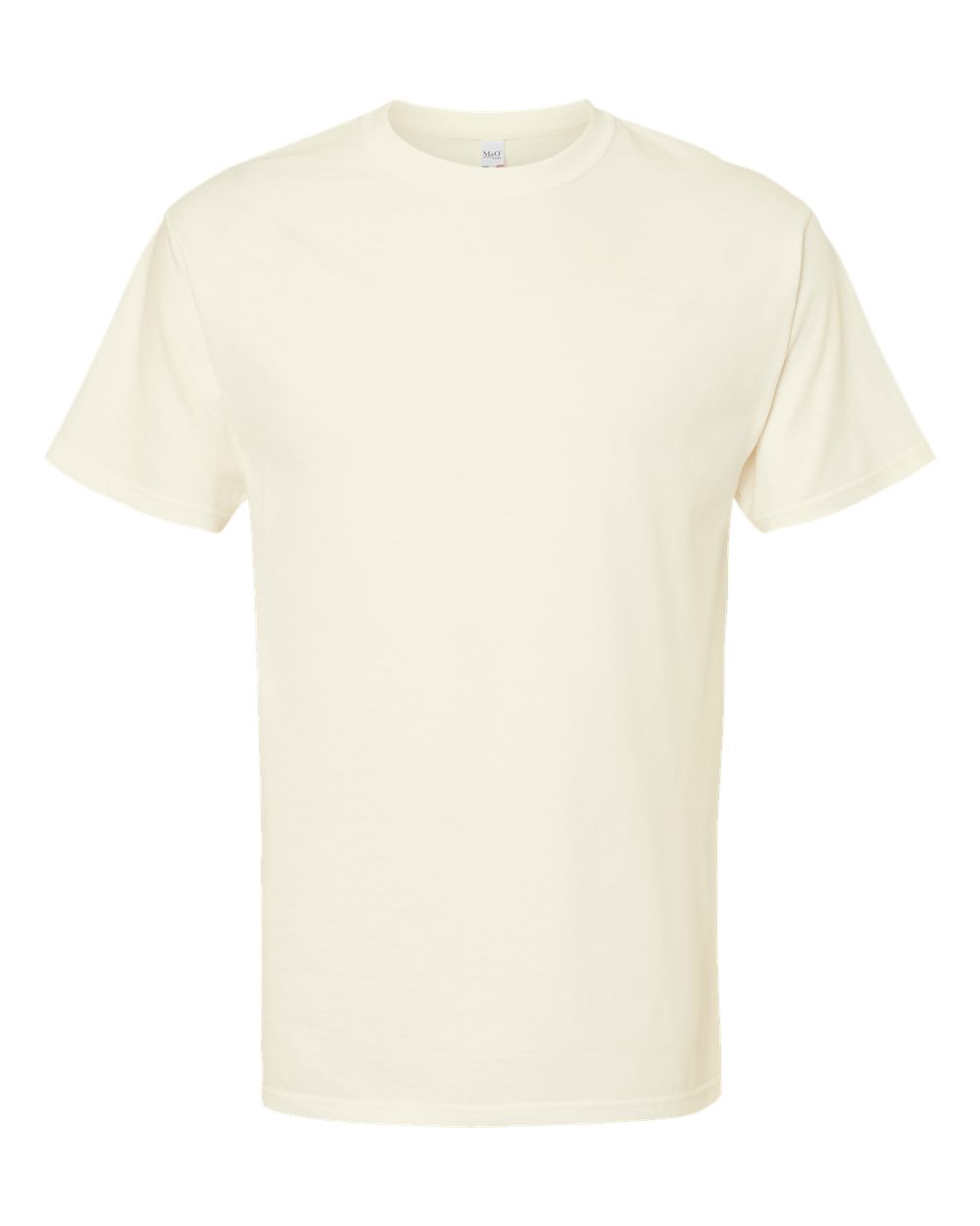 Men's Gold Soft Touch T-Shirt - Front - B01542243 - Natural