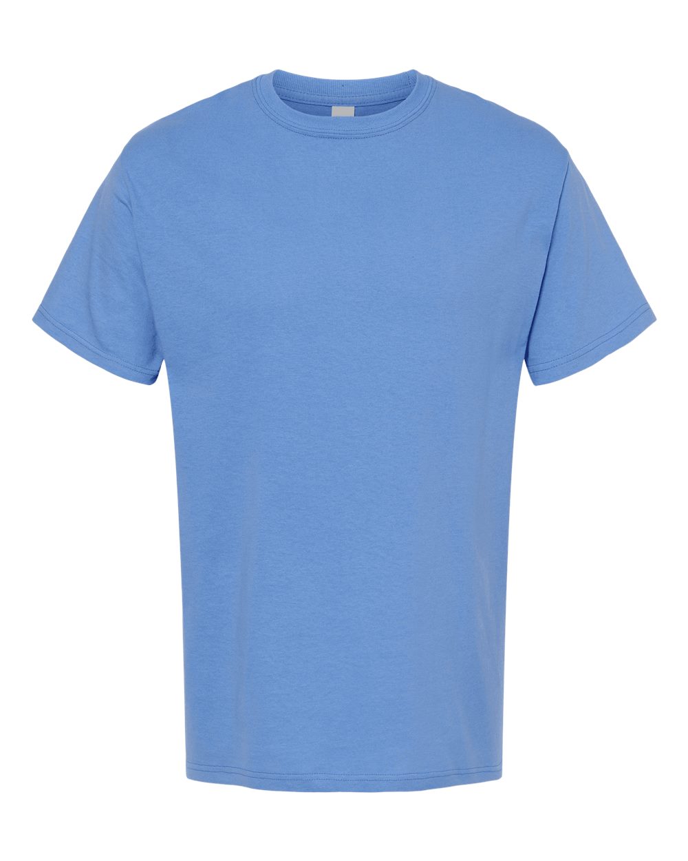 Men's Gold Soft Touch T-Shirt - Front - B01542263 - Carolina Blue