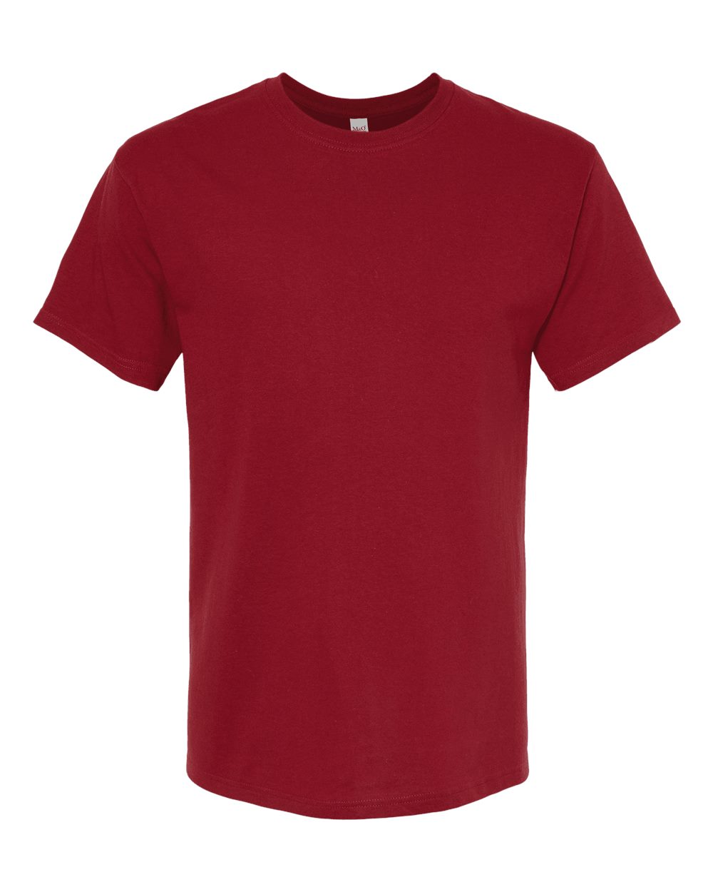 Men's Gold Soft Touch T-Shirt - Front - B01542523 - Cardinal Red