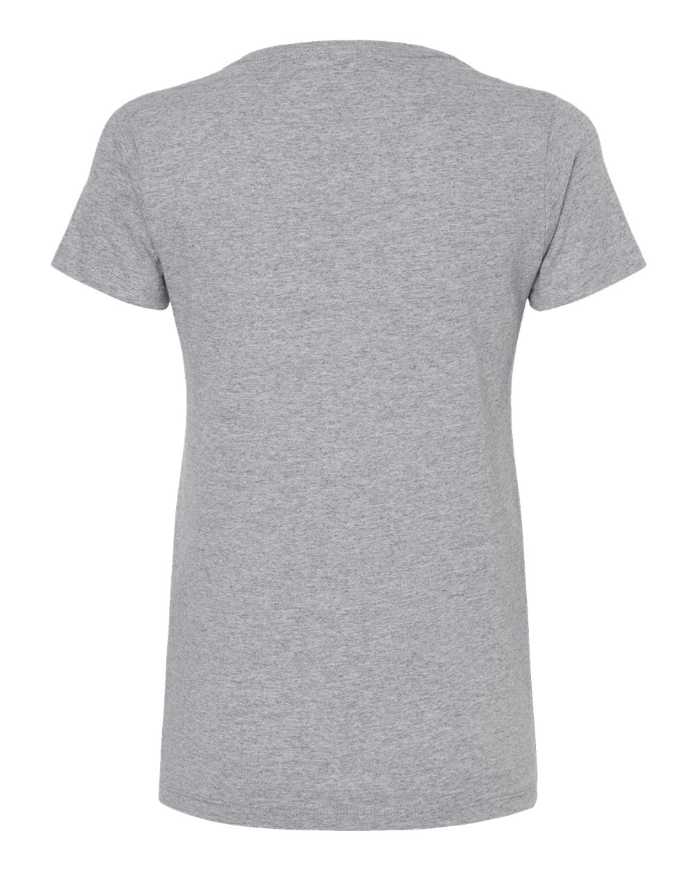 Women's Gold Soft Touch T-Shirt - Back - B01642092 - Athletic Grey