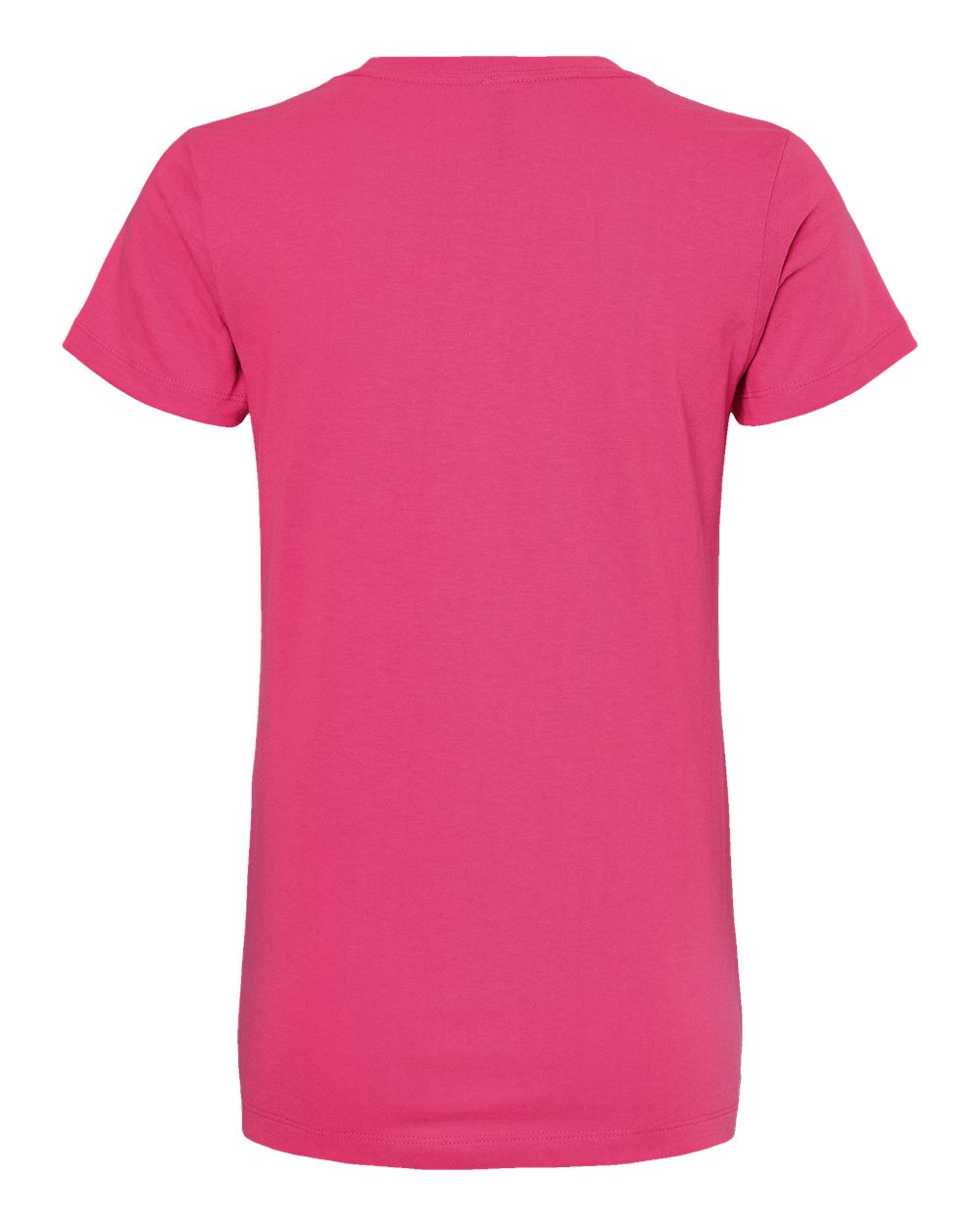 Women's Gold Soft Touch T-Shirt - Back - B01642692 - Heliconia