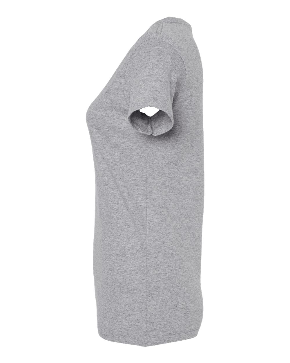 Women's Gold Soft Touch T-Shirt - DirectSide - B01642092 - Athletic Grey