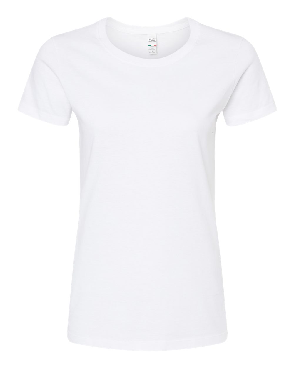 Women's Gold Soft Touch T-Shirt - Front - B01642002 - White