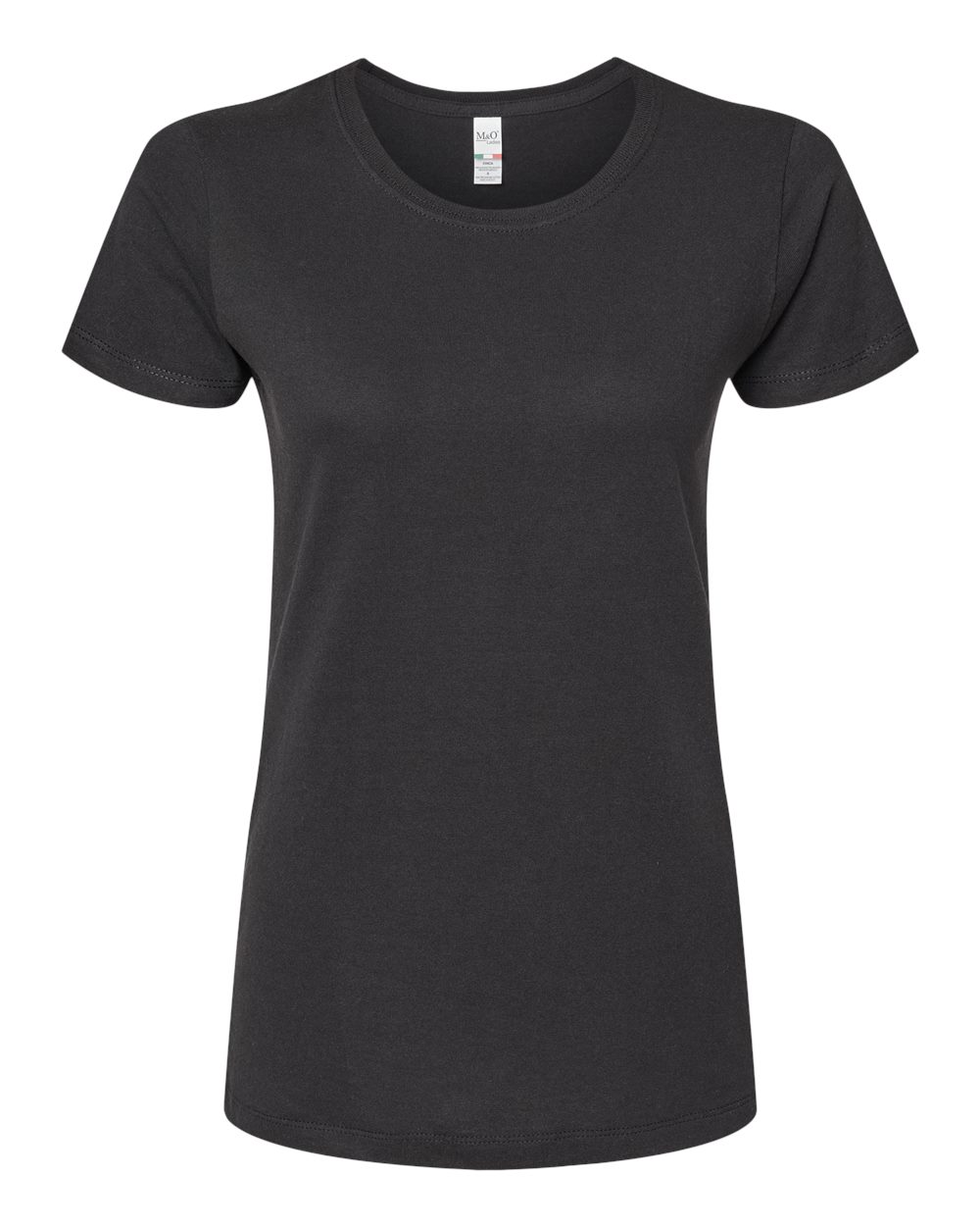 Women's Gold Soft Touch T-Shirt - Front - B01642502 - Black