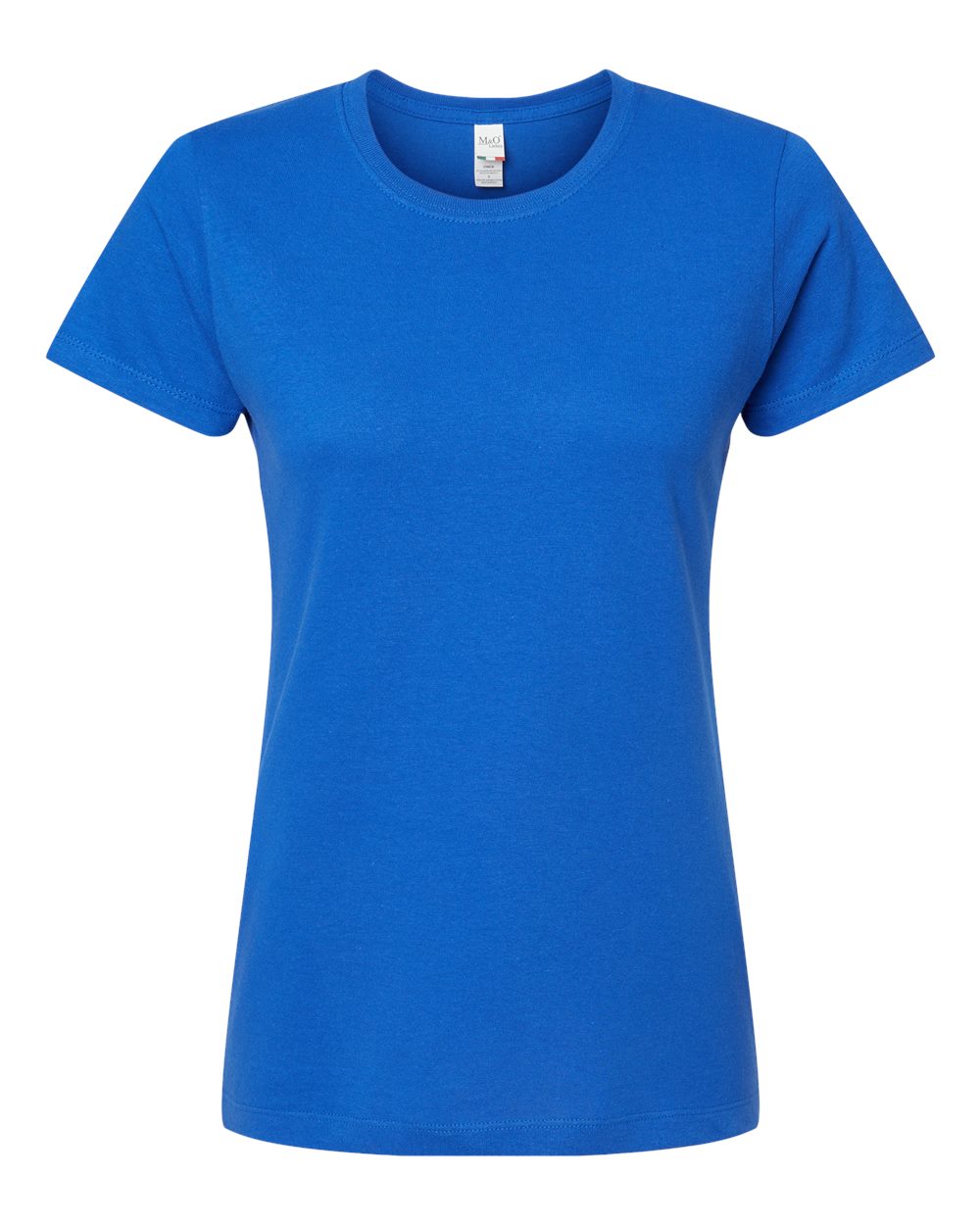 Women's Gold Soft Touch T-Shirt - Front - B01642752 - Royal