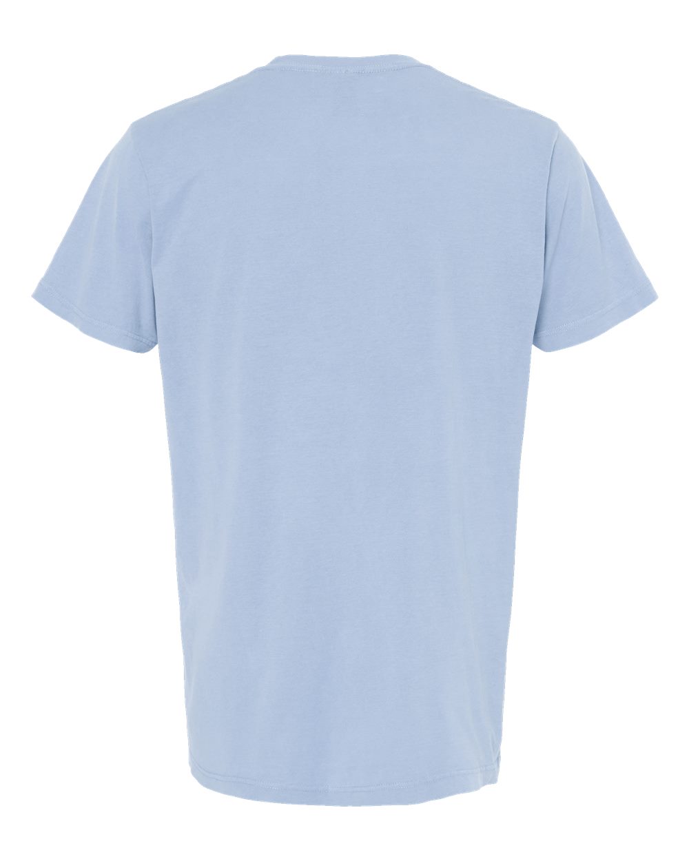 Unisex Vintage Garment-Dyed T-Shirt - Back - B03042253 - Chambray