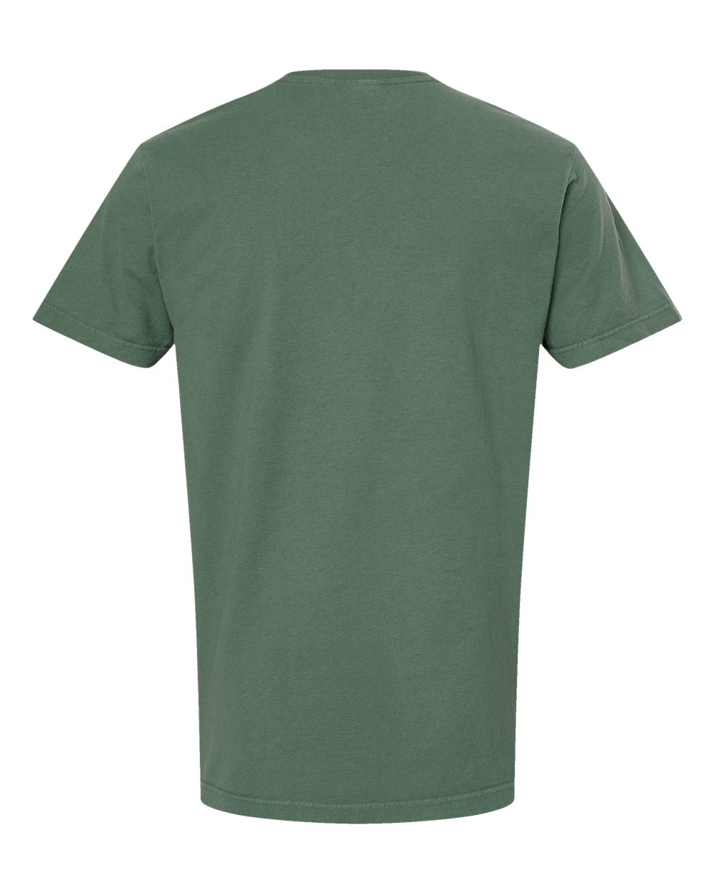 Unisex Vintage Garment-Dyed T-Shirt - Back - B03042393 - Light Green