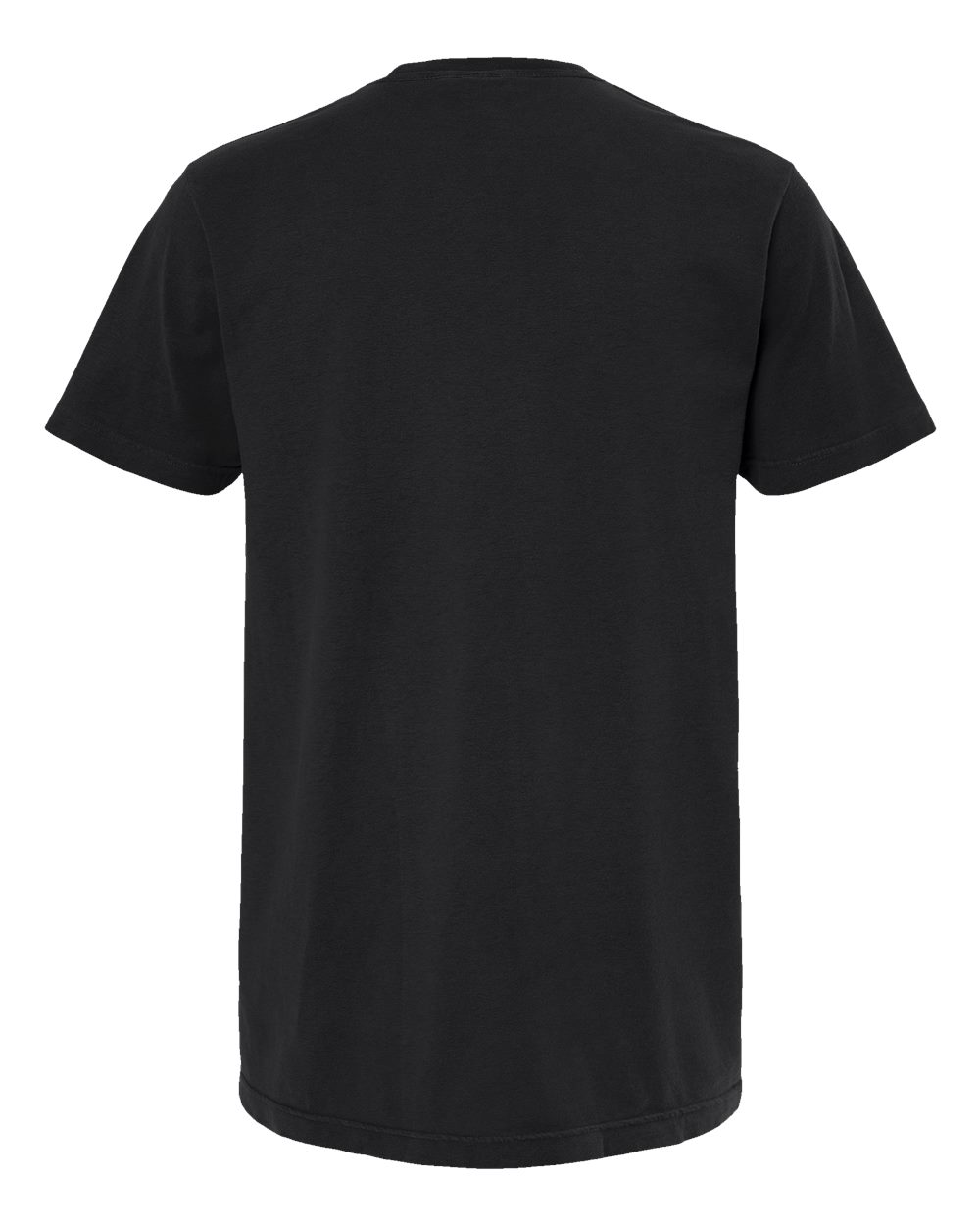 Unisex Vintage Garment-Dyed T-Shirt - Back - B03042503 - Black
