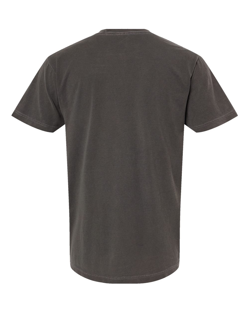 Unisex Vintage Garment-Dyed T-Shirt - Back - B03042583 - Charcoal