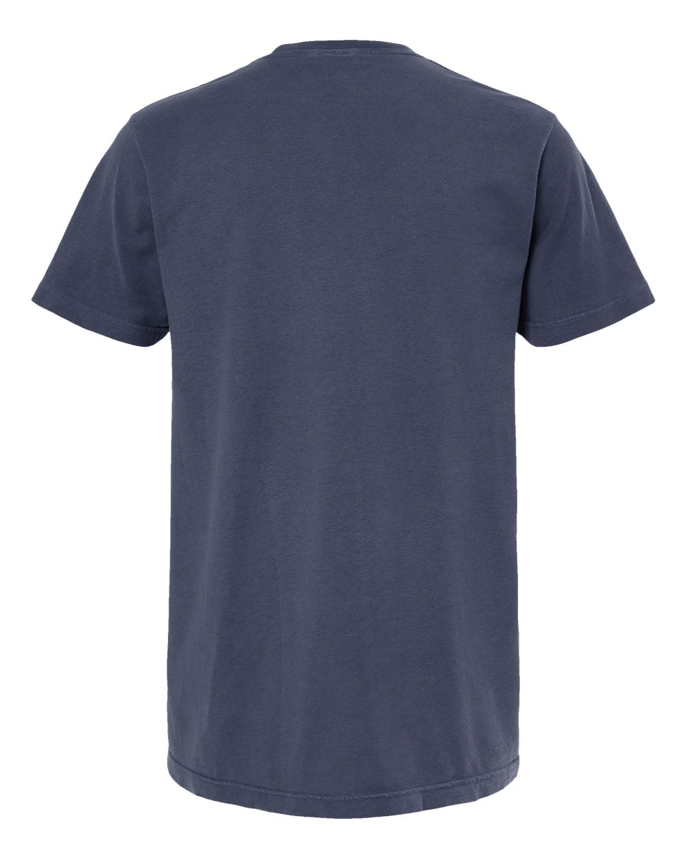 Unisex Vintage Garment-Dyed T-Shirt - Back - B03042653 - Navy
