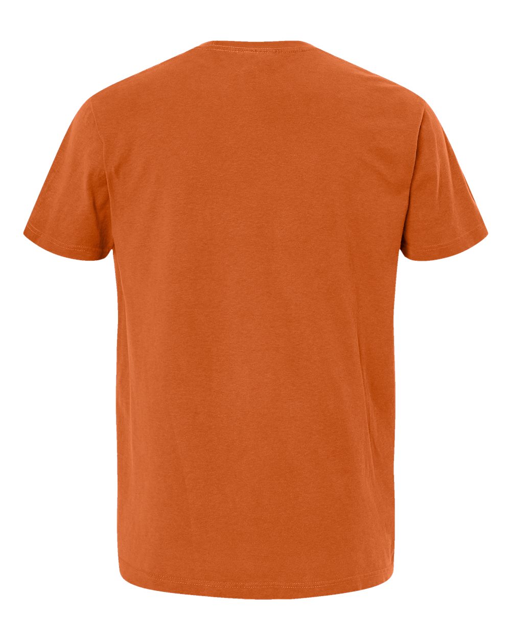 Unisex Vintage Garment-Dyed T-Shirt - Back - B03042663 - Burnt Orange