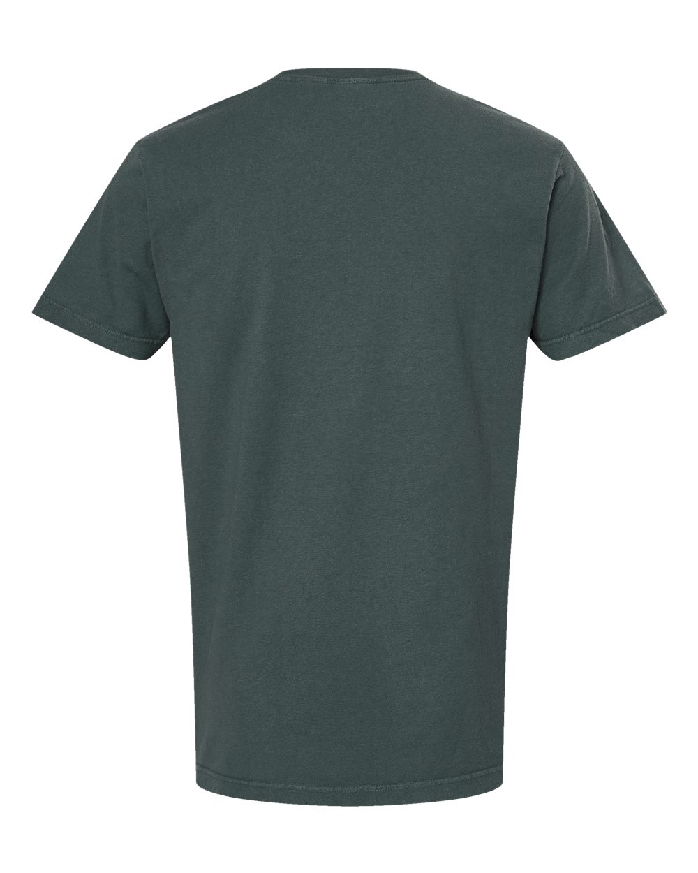 Unisex Vintage Garment-Dyed T-Shirt - Back - B03042763 - Blue Spruce
