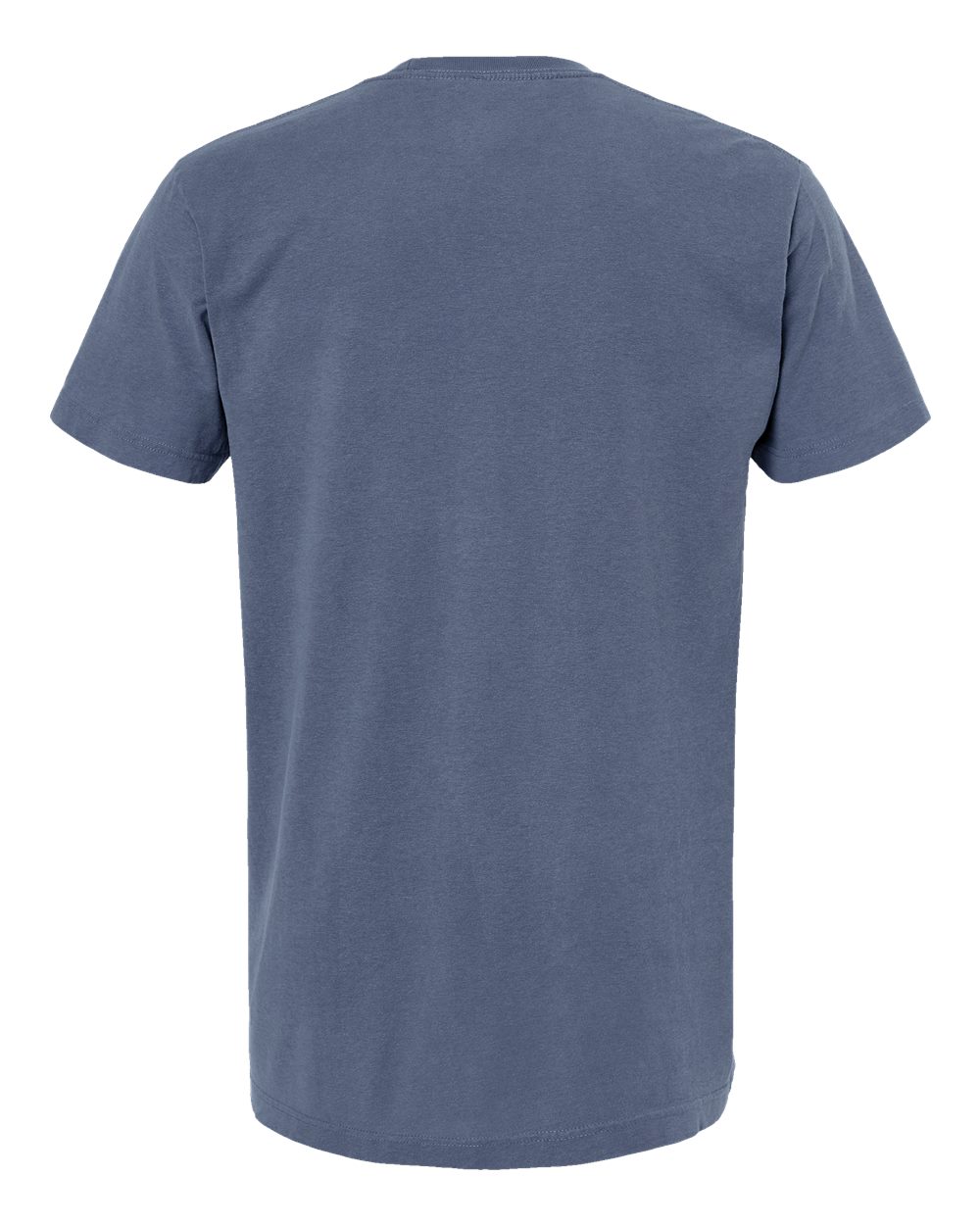 Unisex Vintage Garment-Dyed T-Shirt - Back - B03042983 - Blue Jean