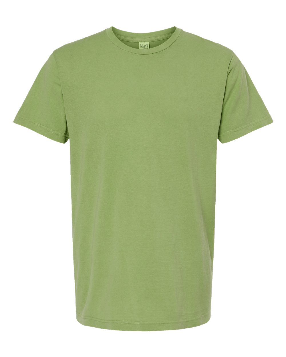 Unisex Vintage Garment-Dyed T-Shirt - Front - B03042193 - Aloe