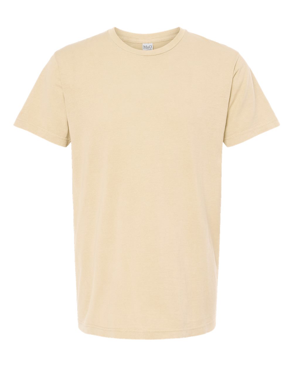 Unisex Vintage Garment-Dyed T-Shirt - Front - B03042243 - Ivory