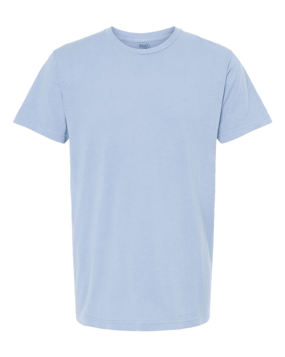 Unisex Vintage Garment-Dyed T-Shirt - Front - B03042253 - Chambray