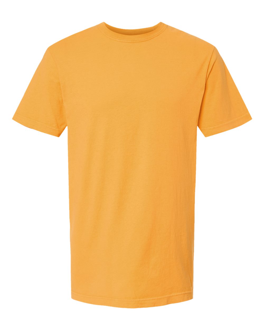 Unisex Vintage Garment-Dyed T-Shirt - Front - B03042403 - Citrus