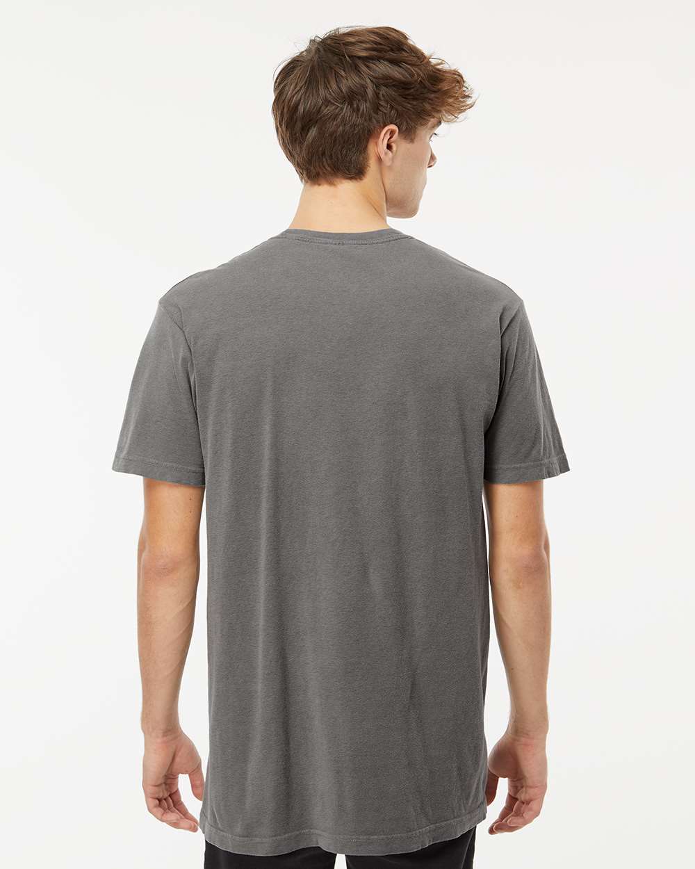 Unisex Vintage Garment-Dyed T-Shirt - OnModelBack - B03042103 - Grey