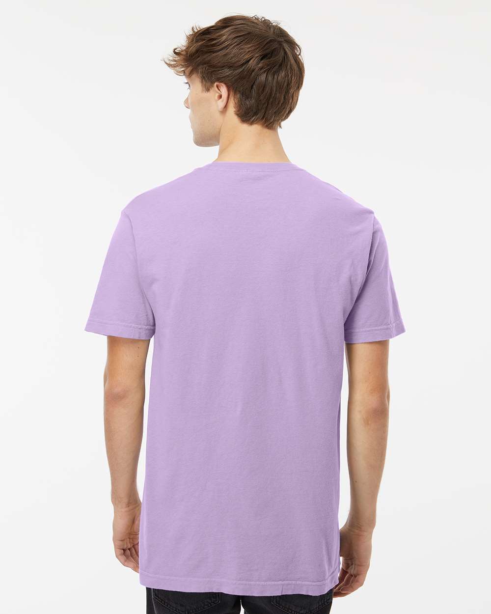 Unisex Vintage Garment-Dyed T-Shirt - OnModelBack - B03042213 - Orchid