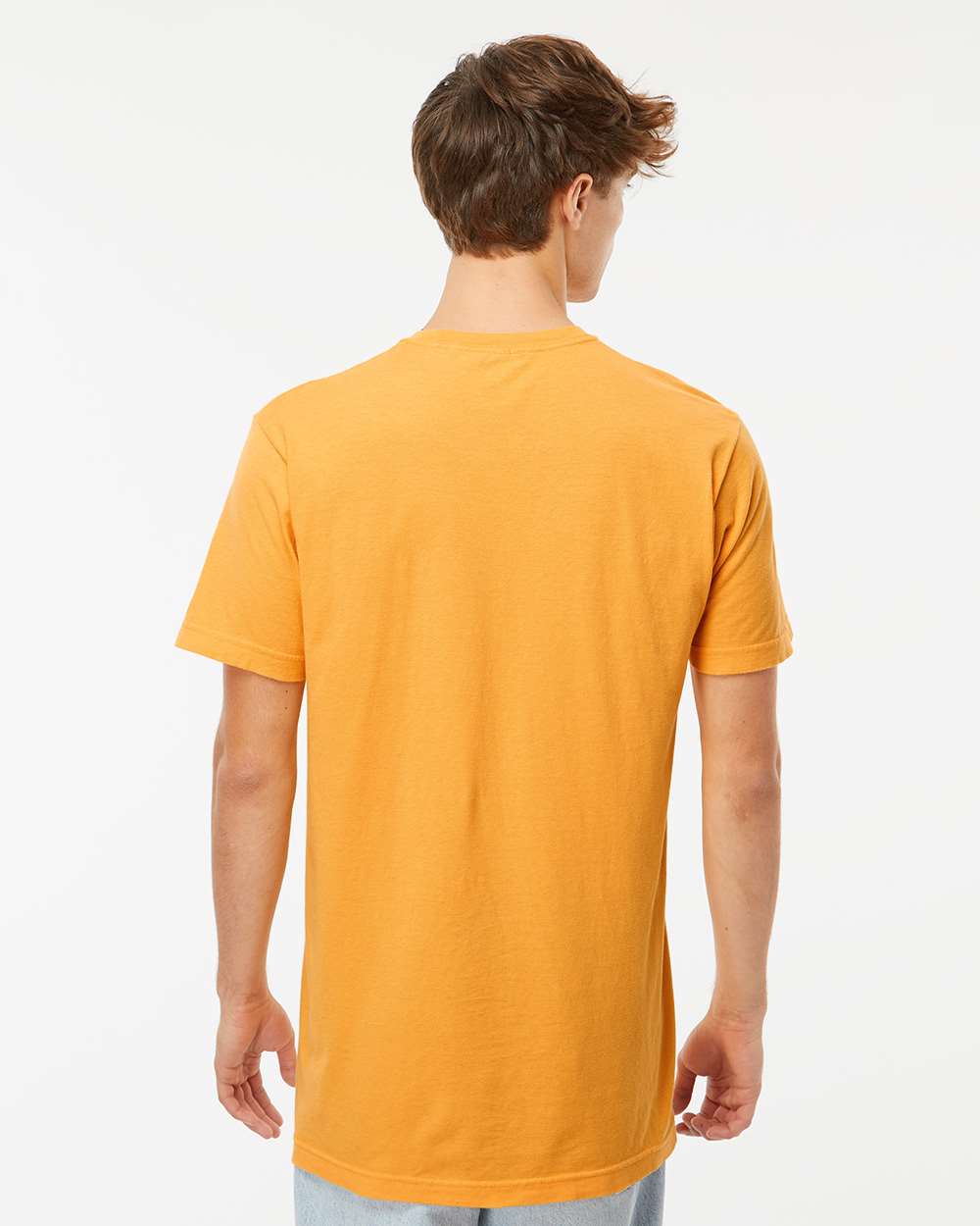 Unisex Vintage Garment-Dyed T-Shirt - OnModelBack - B03042403 - Citrus