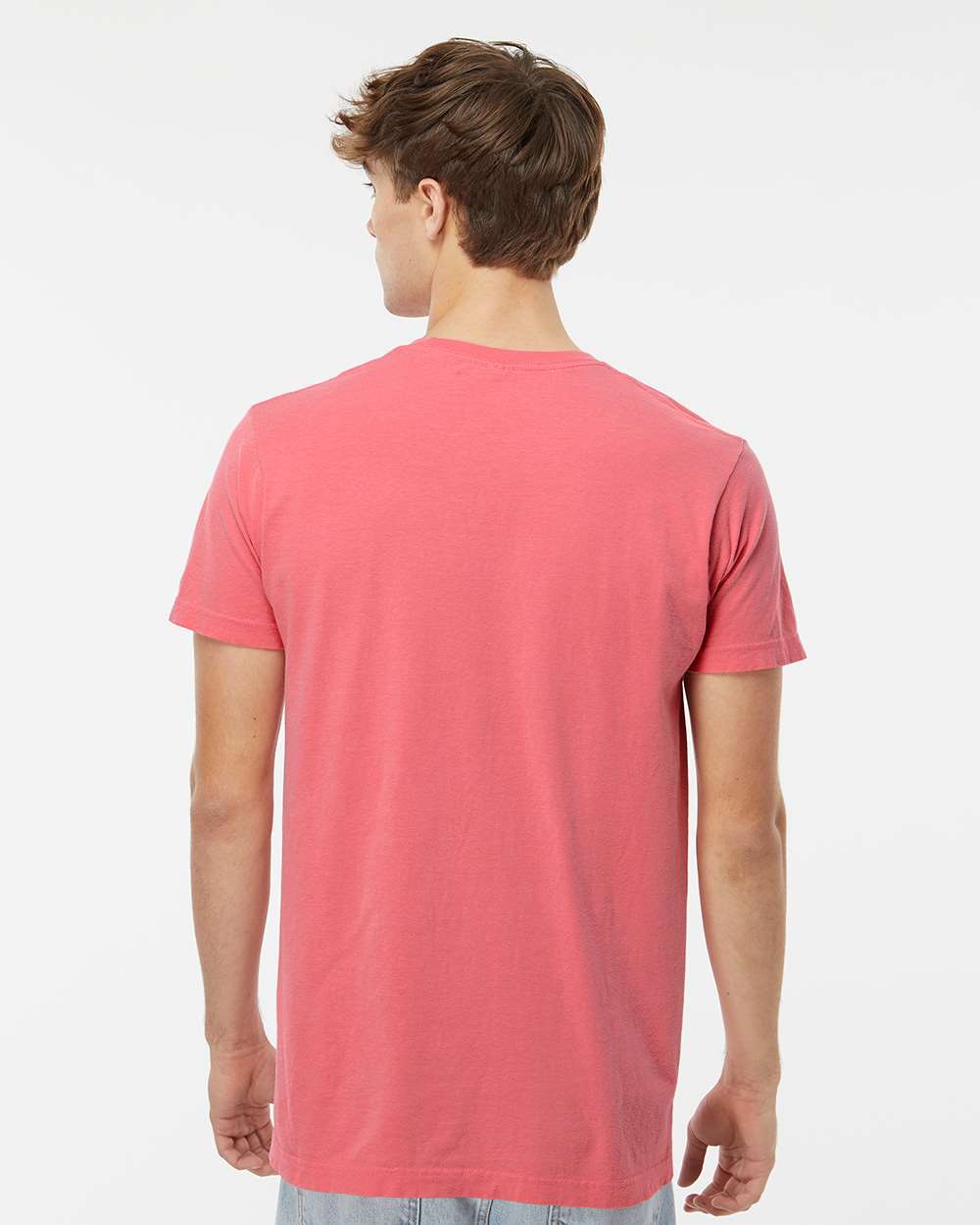 Unisex Vintage Garment-Dyed T-Shirt - OnModelBack - B03042463 - Watermelon