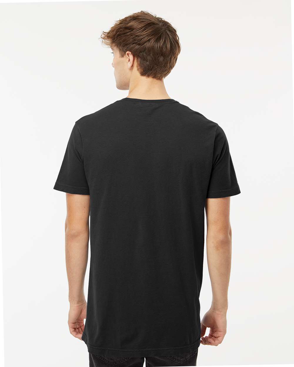 Unisex Vintage Garment-Dyed T-Shirt - OnModelBack - B03042503 - Black