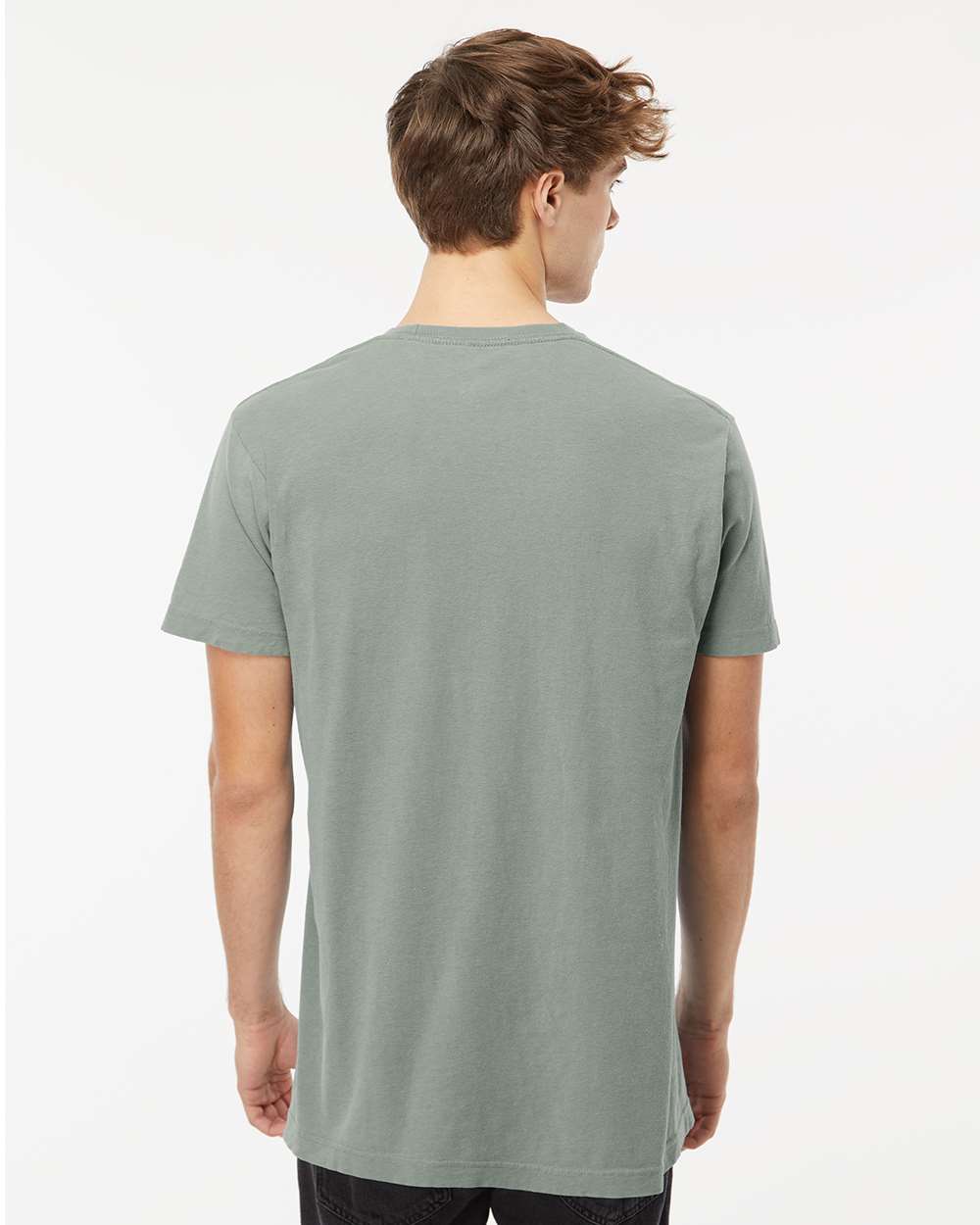 Unisex Vintage Garment-Dyed T-Shirt - OnModelBack - B03042563 - Bay