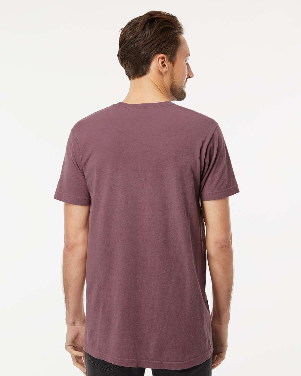 Unisex Vintage Garment-Dyed T-Shirt - OnModelBack - B03042613 - Vineyard