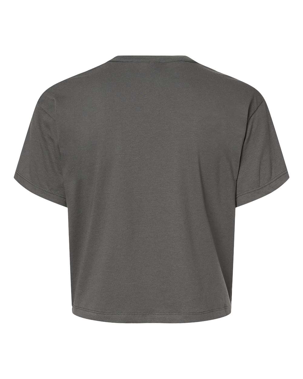 Women's Ideal Crop Top - Back - B02718092 - Dark Grey