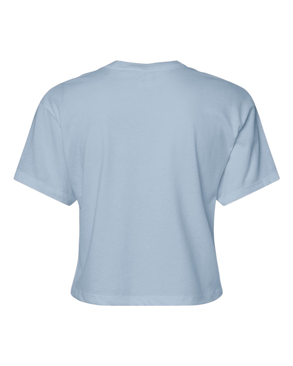Women's Ideal Crop Top - Back - B02718252 - Stonewash Denim
