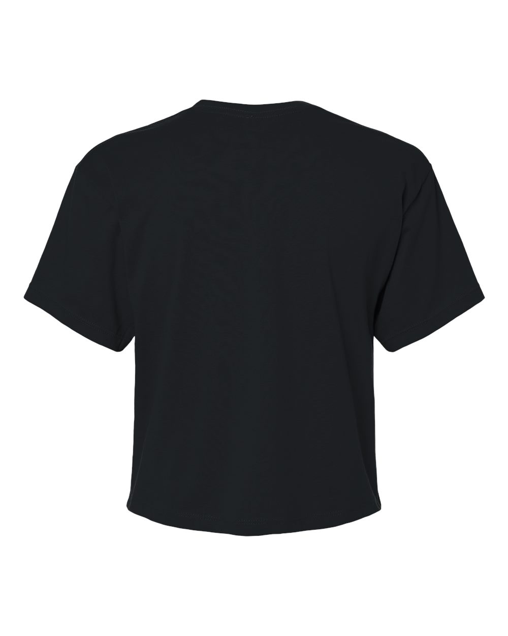 Women's Ideal Crop Top - Back - B02718502 - Black