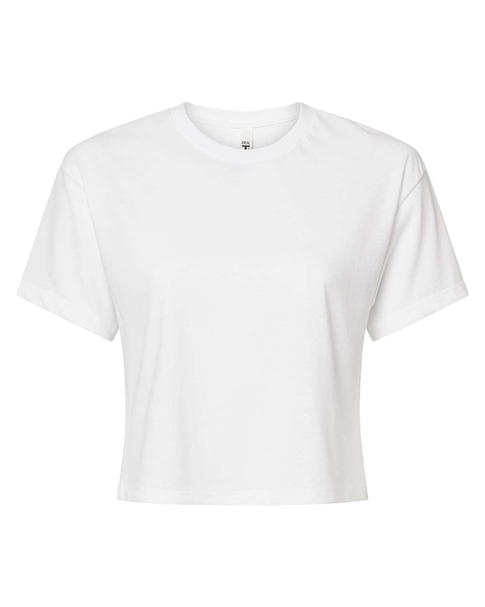 Women's Ideal Crop Top - Front - B02718002 - White