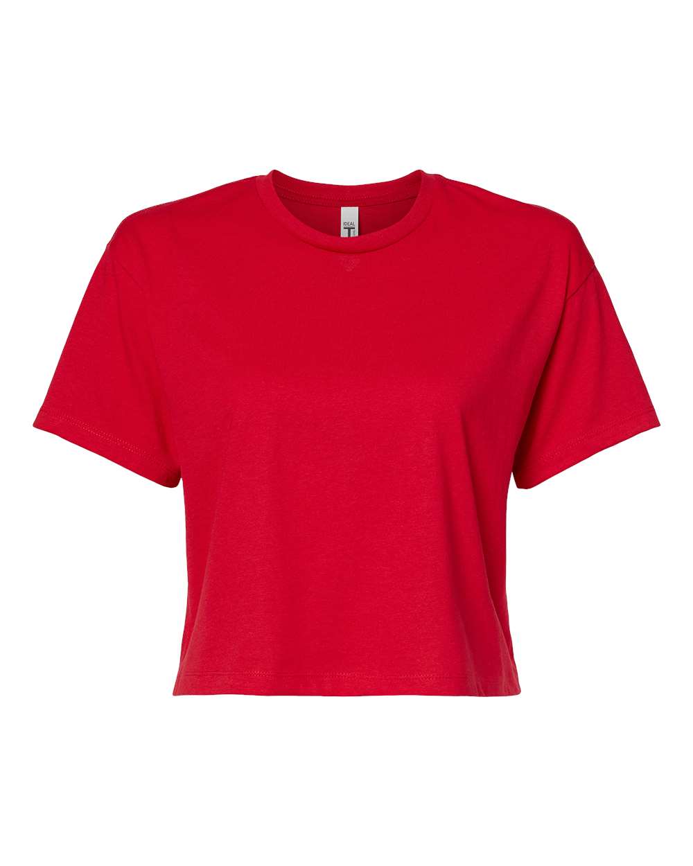 Women's Ideal Crop Top - Front - B02718702 - Red