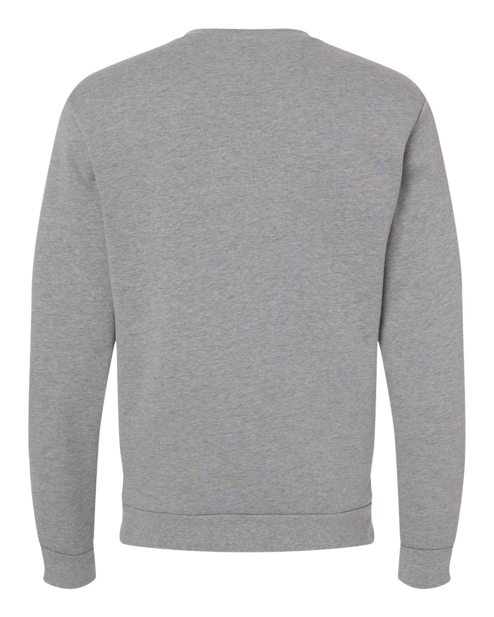 Unisex Malibu Crewneck Sweatshirt - Back - B02918582 - Heather Grey