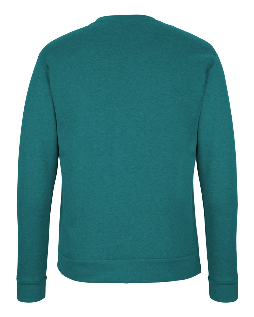 Unisex Malibu Crewneck Sweatshirt - Back - B02918762 - Heather Teal