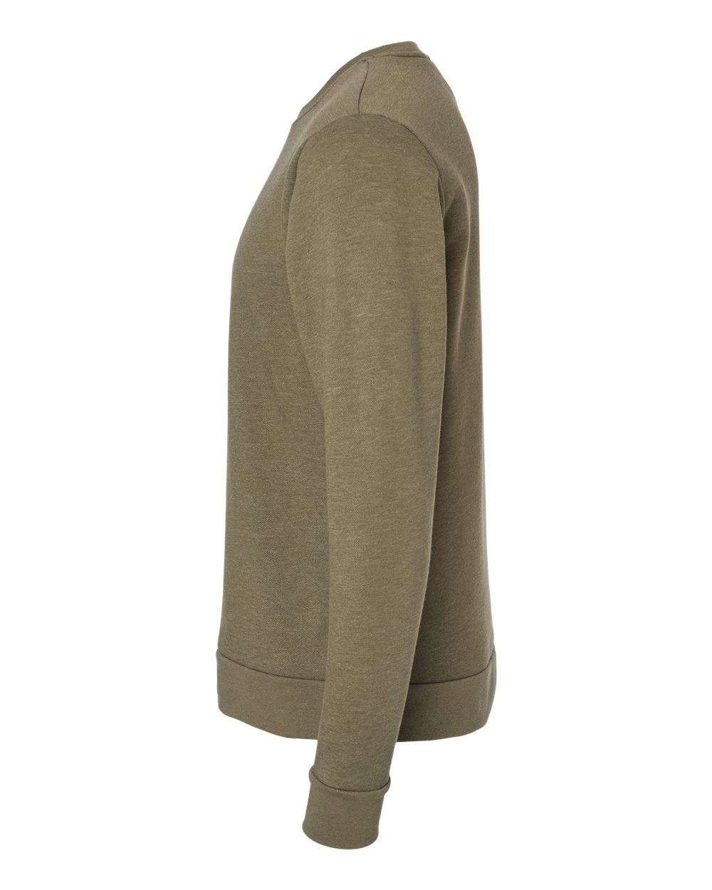 Unisex Malibu Crewneck Sweatshirt - DirectSide - B02918062 - Heather Military Green
