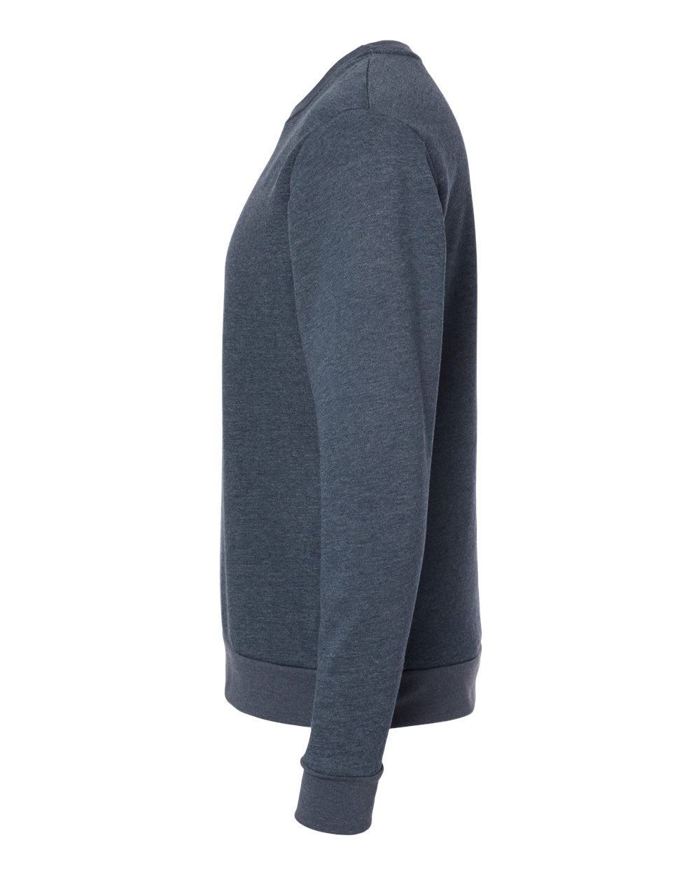 Unisex Malibu Crewneck Sweatshirt - DirectSide - B02918652 - Heather Midnight Navy