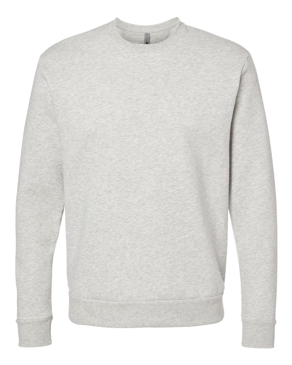 Unisex Malibu Crewneck Sweatshirt - Front - B02918242 - Oatmeal