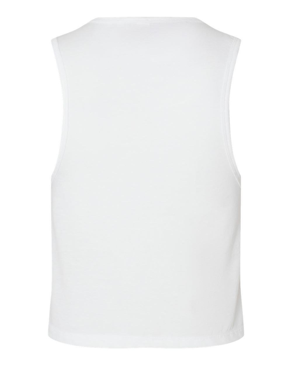 Women's Festival Crop Tank - Back - B03518002 - White