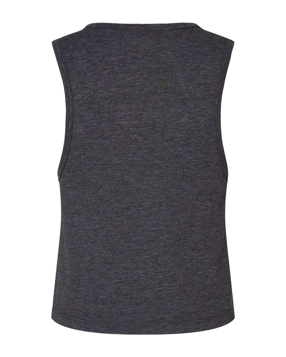 Women's Festival Crop Tank - Back - B03518092 - Charcoal