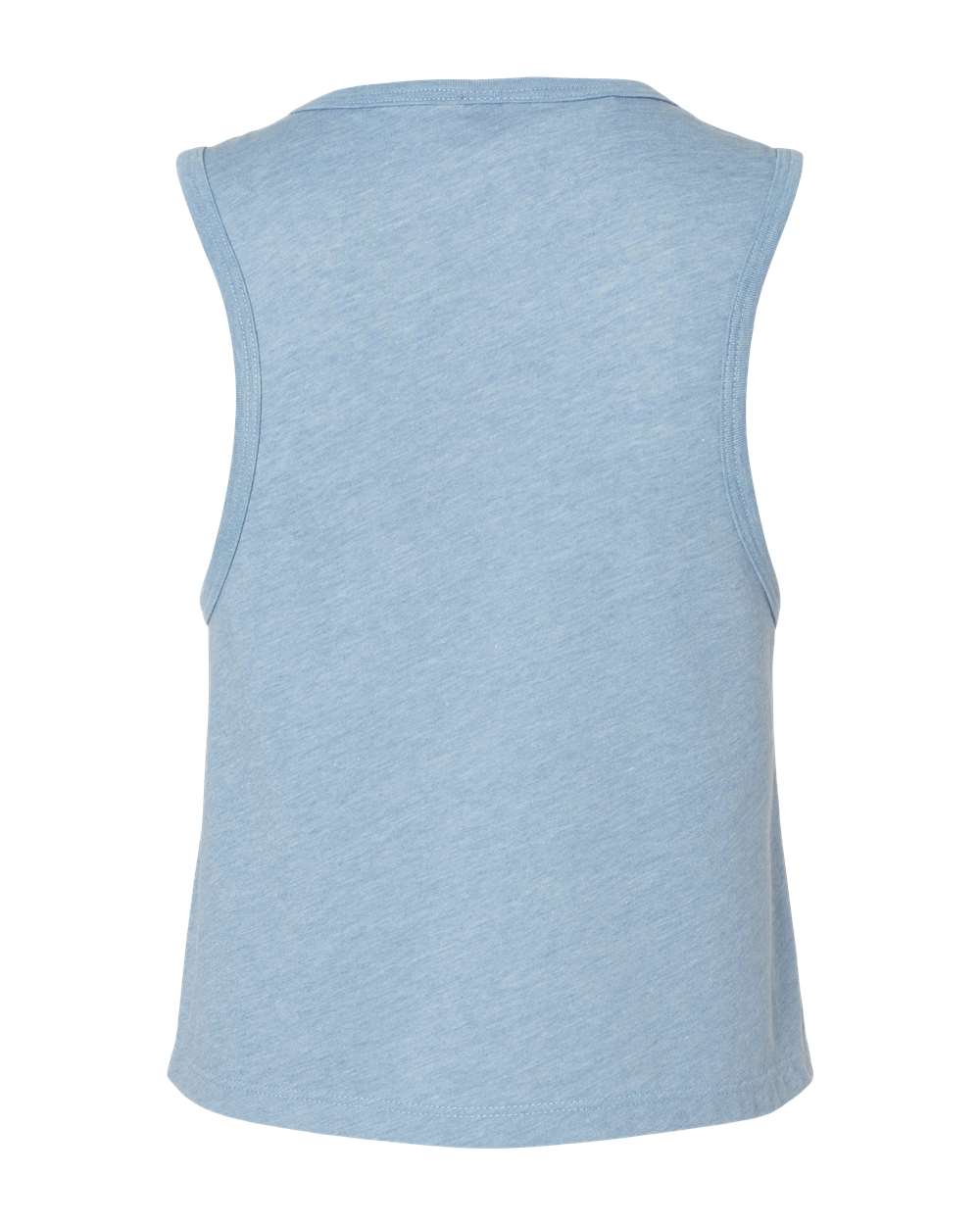 Women's Festival Crop Tank - Back - B03518252 - Stonewash Denim