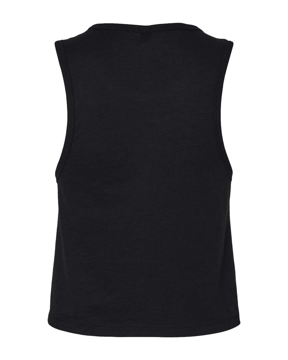 Women's Festival Crop Tank - Back - B03518502 - Black