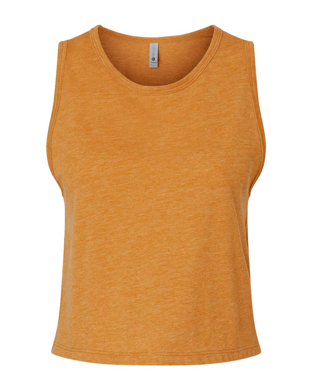 Women's Festival Crop Tank - Front - B03518282 - Antique Gold