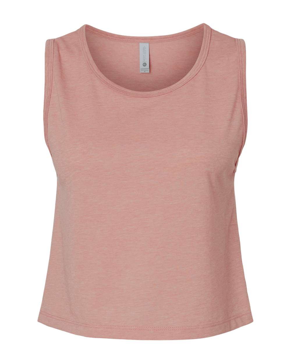 Women's Festival Crop Tank - Front - B03518302 - Desert Pink