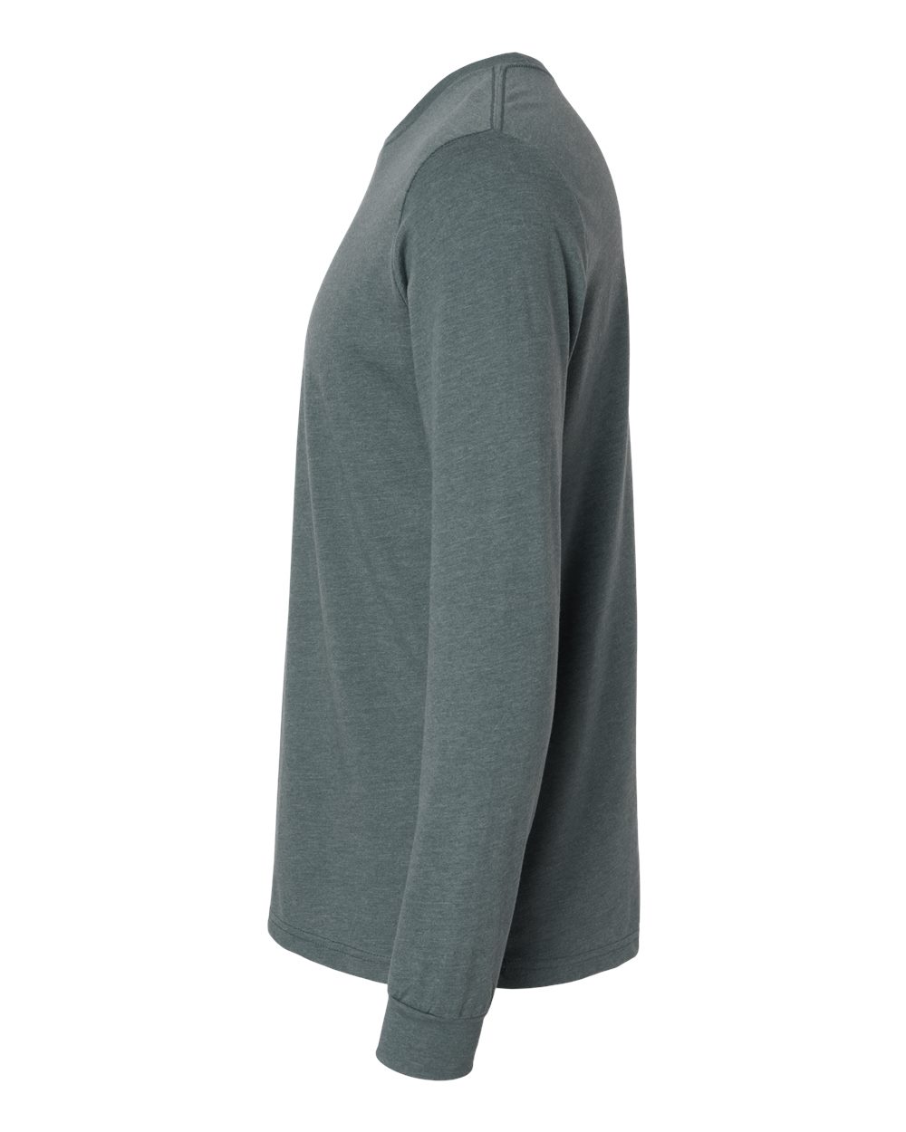 Unisex CVC Long Sleeve T-Shirt - DirectSide - B03618682 - Indigo