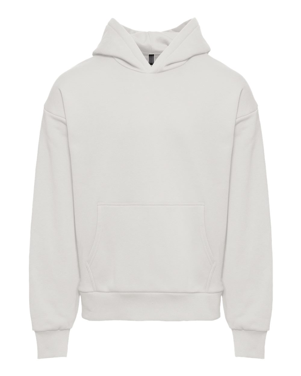 Unisex Heavyweight Fleece Hoodie Sweatshirt - Front - B22218092 - Bone